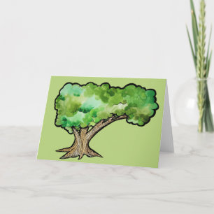 Yggdrasil Norse Tree of Life Card