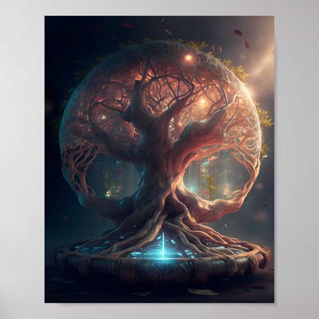 Yggdrasil - The Tree of Life Poster (Front)