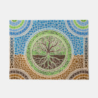 Yggdrasil- Tree of life Dot Art #1