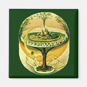 Yggdrasil, Tree Of Life Magnet