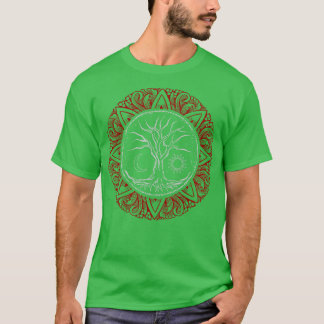 Yggdrasil Tree Of Life Viking Odin World Ash T-Shirt