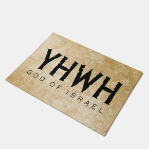 YHWH (Jehovah) Doormat