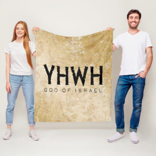 YHWH (Jehovah) Fleece Blanket