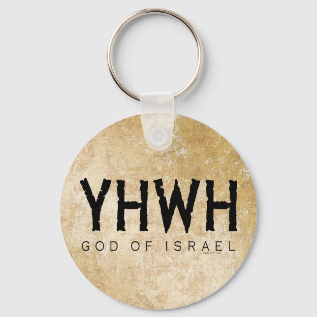 YHWH Jehovah Key Ring (Front)
