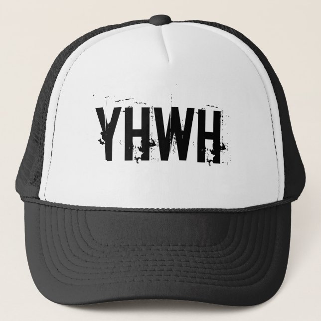 YHWH TRUCKER HAT (Front)
