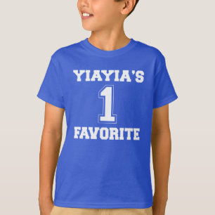 Yiayia's Favorite Grandchild #1 Unisex Child's Tee