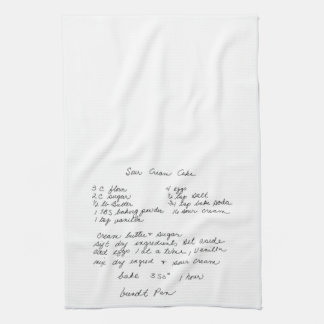 YiaYia's Sour Cream Poundcake Tea Towel