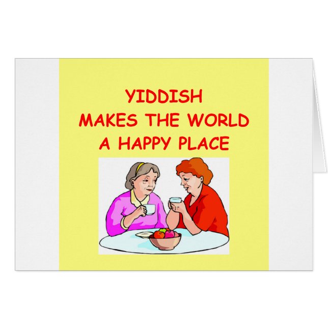 yiddish (Front Horizontal)