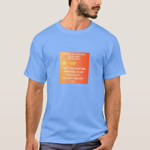 Yiddish Weather Forecast  T-Shirt