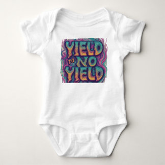 Yield to No Yield Baby Bodysuit