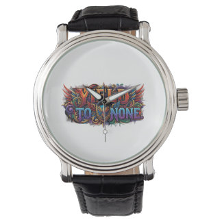 Yield to None – Fearless Determination T-Shirt Watch