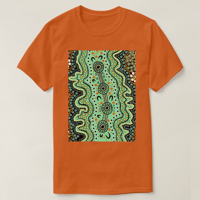 Yilawura Wiradjuri word for a pleasant Place to Ca T-Shirt (Design Front)