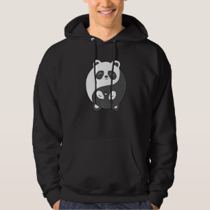 Yin and Yang Bear Predator Koala Meditation Acro H Hoodie