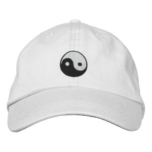 Yin and Yang Embroidered Hat