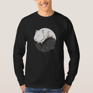 Yin and Yang Guinea Pig Opposites for Guinea Pig T-Shirt