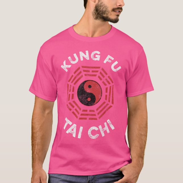 Yin And Yang Kung-Fu Tai Chi Martial Arts T-Shirt (Front)