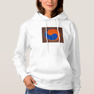 Yin and Yang symbol, South Korea Hoodie