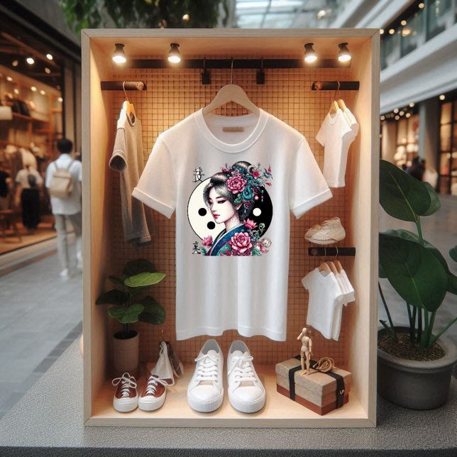 Yin and Yang T-shirt  (Yin Yang, Chinese Culture )