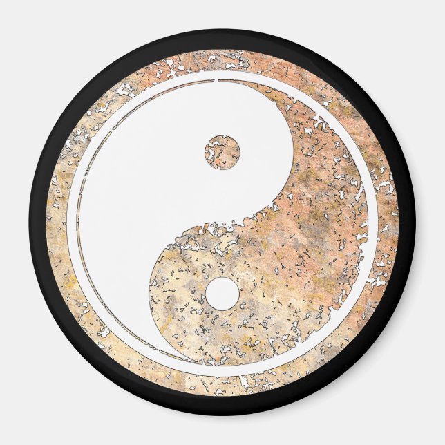 Yin and Yang Talking Canyons, New Mexico Magnet (Front)