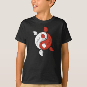 Yin and Yang the Koi Kid's and Baby Dark Shirt