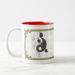 Yin and Yang the Koi Mug