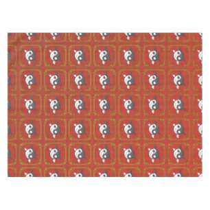 Yin and Yang the Koi Tablecloth