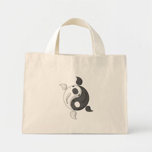 Yin and Yang the Koi Tote Bag