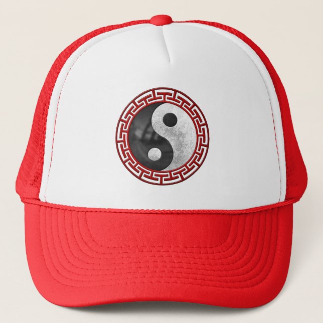 Yin and Yang Trucker Hat (Front)