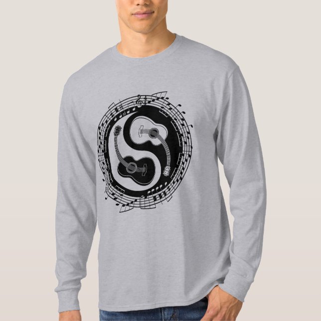 Yin Guit Notation T-Shirt (Front)