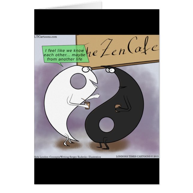 Yin Meets Yang Zen Funny (Front)