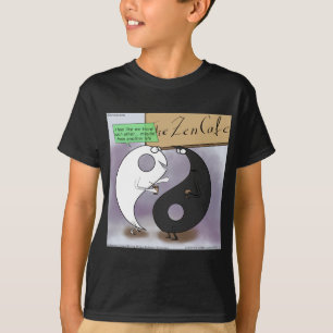 Yin Meets Yang Zen Funny T-Shirt