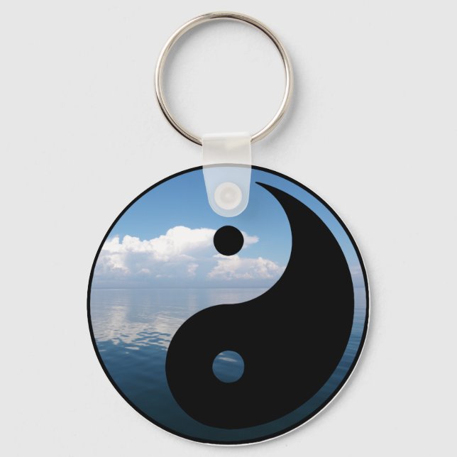 yin yang-1 key ring (Front)