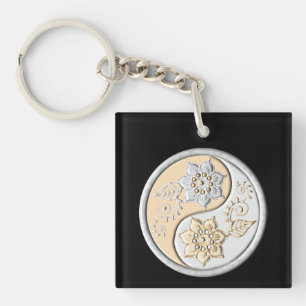 Yin Yang 2 Key Ring