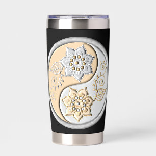 Yin Yang 2 water bottle Insulated Tumbler
