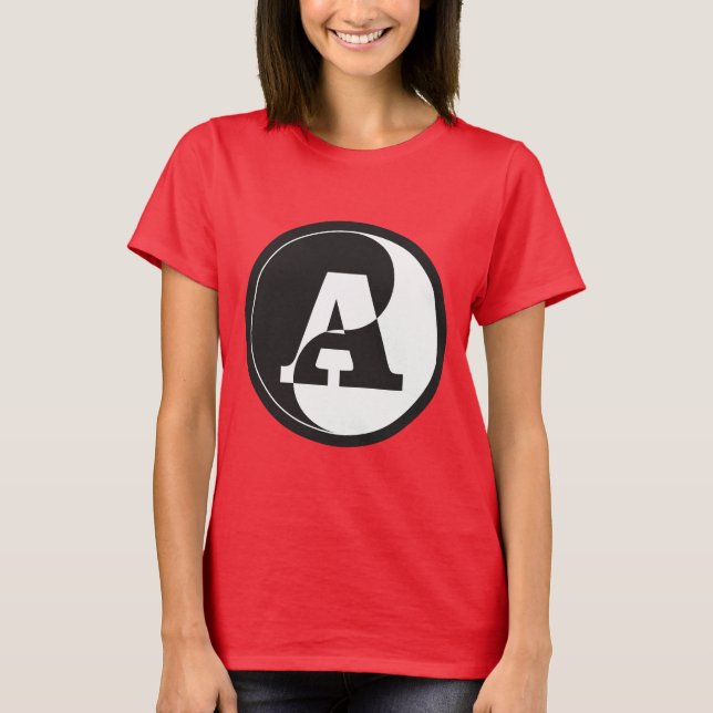 yin yang A T-Shirt (Front)