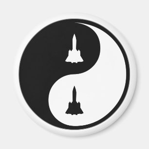Yin Yang Aerospace Engineering Magnet