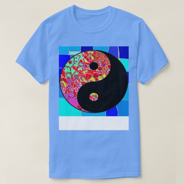 yin yang balance graffiti T-Shirt (Design Front)