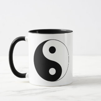 Yin Yang Balance Harmony Symbol Design Mug