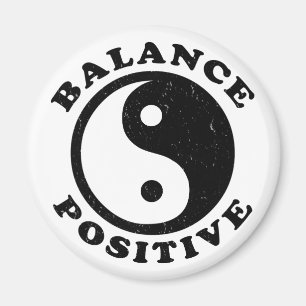 Yin Yang Balance Positive Zen Life Magnet