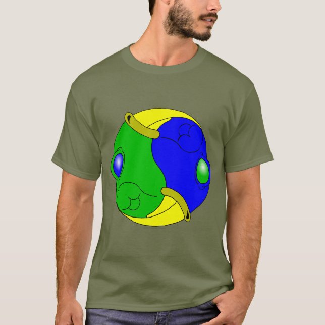 Yin Yang Boids T-Shirt (Front)