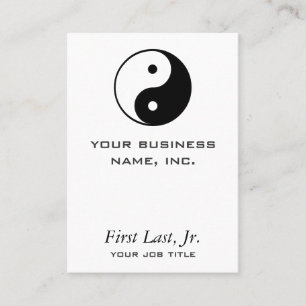 Yin Yang Business Card