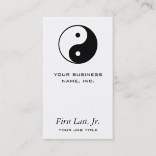 Yin Yang Business Card