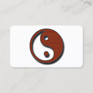 Yin Yang by Shirley Taylor Business Card