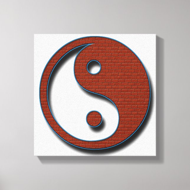 Yin Yang by Shirley Taylor Canvas Print (Front)