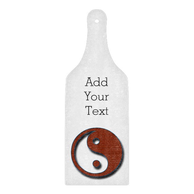 Yin Yang by Shirley Taylor Cutting Board (Front)