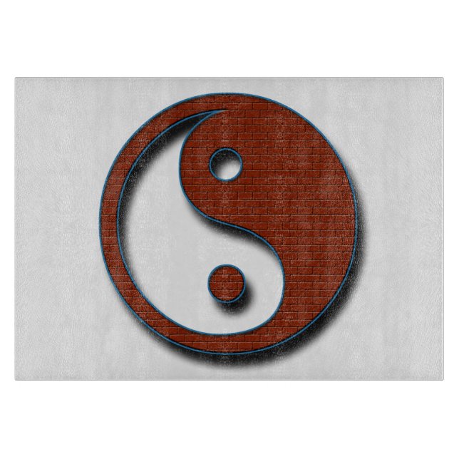Yin Yang by Shirley Taylor Cutting Board (Front)