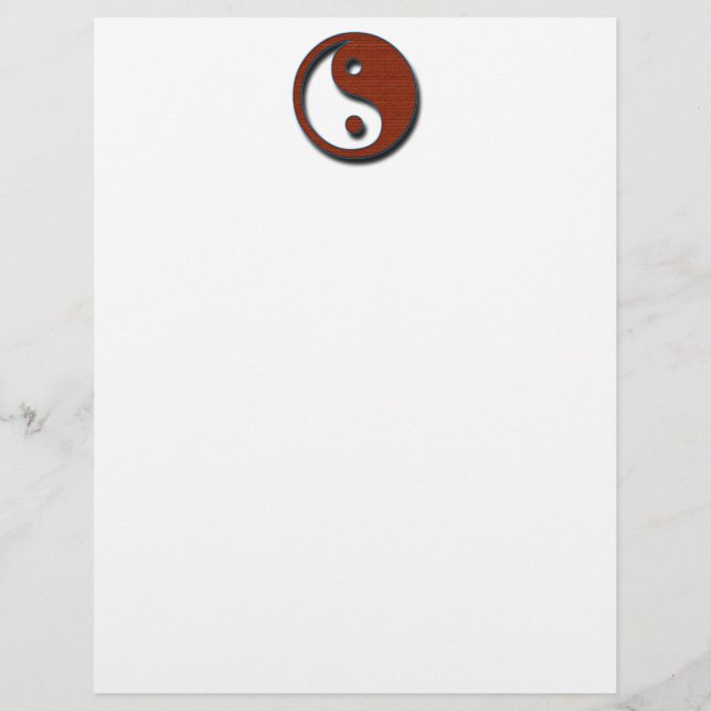 Yin Yang by Shirley Taylor Letterhead (Front)