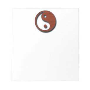 Yin Yang by Shirley Taylor Notepad