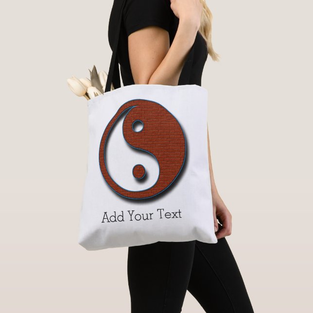 Yin Yang by Shirley Taylor Tote Bag (Close Up)