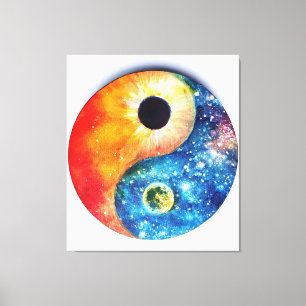 Yin-Yang Canvas Print